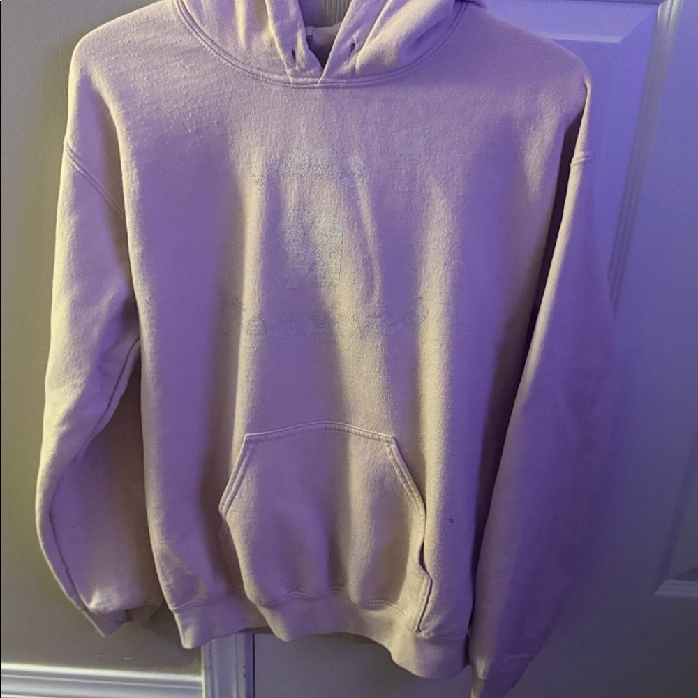 Gildan Men's Light Tan Hoodie Sweater